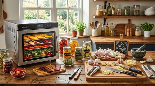 Top Tips for Choosing a Food Dehydrator that Enhances Flavor and Preserves Nutrients;199Effortless Garlic Chopping: Discover the Ideal Uniform-Style Chopper for a Cleaner Kitchen
